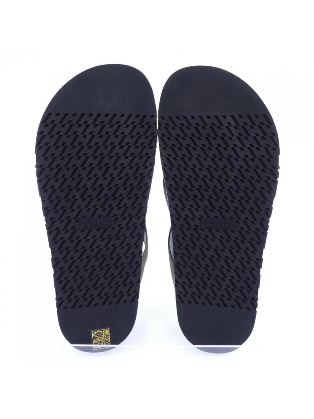 Hermes Casimir Sandals Black